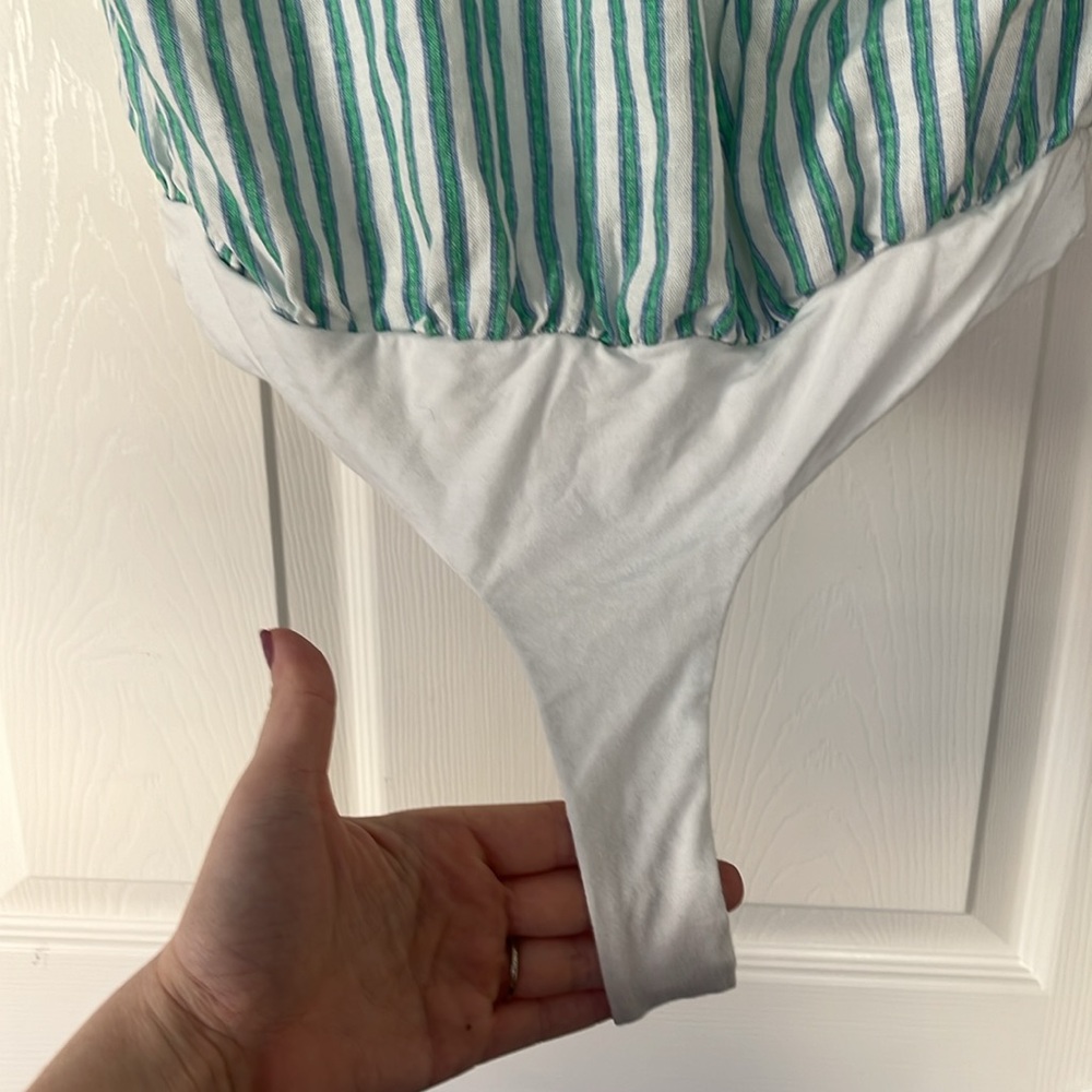 Draper James RSVP linen button bodysuit - Picture 10 of 10
